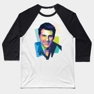 Tom Cruise in WPAP V1 Baseball T-Shirt